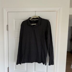 Boss Charcoal Casual Button Down Shirt